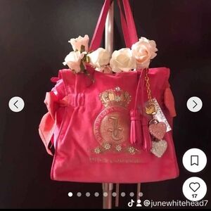 Juicy Couture Pink Tote Bag